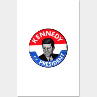 KENNEDY FOR PRESIDENT Posters and Art